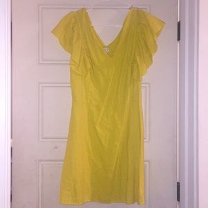 Yellow andeawy dress like size small medium